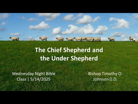 The Chief Shepherd and the Under Shepherd | Wednesday Night Bible Class | 5/14/2025