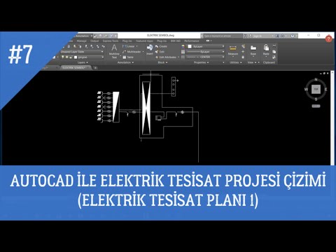 Thumbnail for AUTOCAD İLE ELEKTRİK TESİSAT PROJESİ ÇİZİMİ (ELEKTRİK TESİSAT PLANI 1)