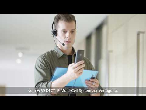 Yealink  W80 DECT IP Multi-Cell System Product Video - German Version