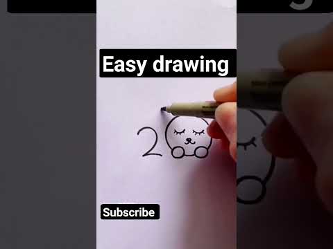 Thumbnail for How to draw easy cat drawing