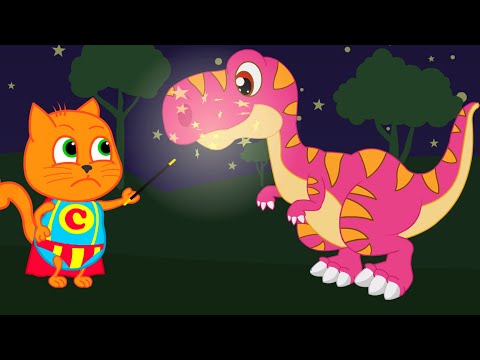 Família de Gatos - O Dinossauro Comeu a Estrela Animado em Português Brasil 13+