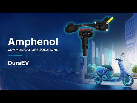 DuraEV | Connector for Swappable/Fixed Batteries With Connector Lock | Amphenol
