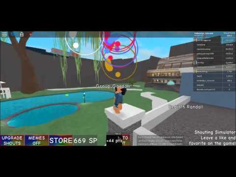 Roblox Shouting Simulator