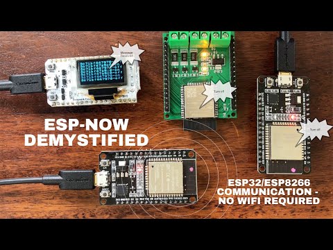 Thumbnail for Master ESP-NOW: Easy ESP32 Broadcast & P2P Communication Explained