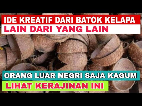 Thumbnail for ide kreatif dari batok kelapa‼️kerajinan tempurung kelapa@BANG SYAM 22