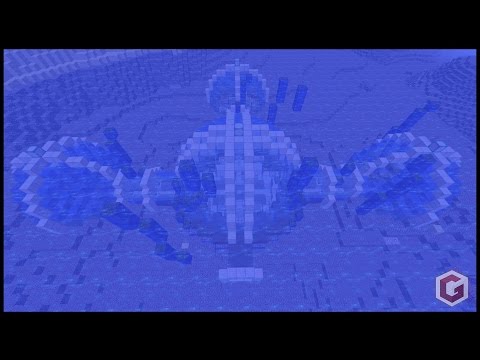 How to make an Underwater Minecraft House!
