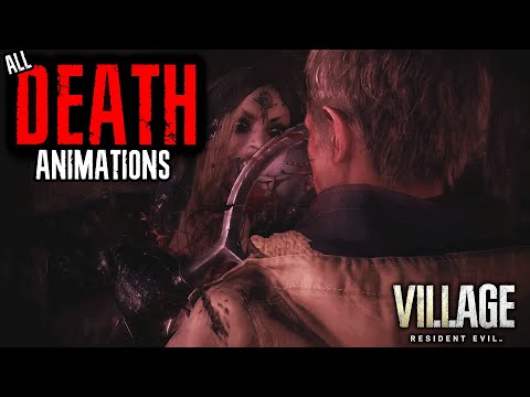 All 3rd Person Death Scene Animations in Resident Evil 8: Village