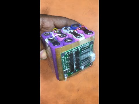 How to make battery pack using BMS circuit