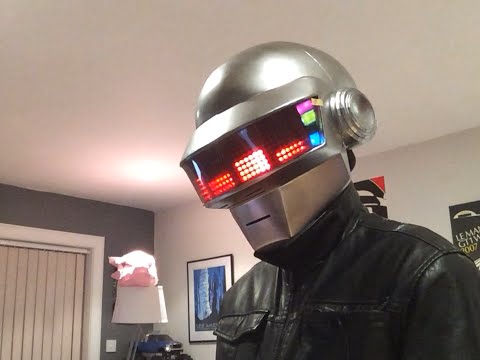 Daft Punk Helmet Build - 9 Months in 2 Minutes.