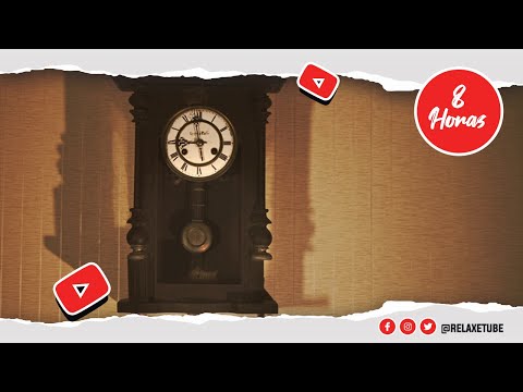 Thumbnail for ???? SOM DE RELÓGIO VINTAGE DE PAREDE IDEAL PARA RELAXAR E DORMIR ???? RELÓGIO DE TIQUE-TAQUE ???? 8 HORAS