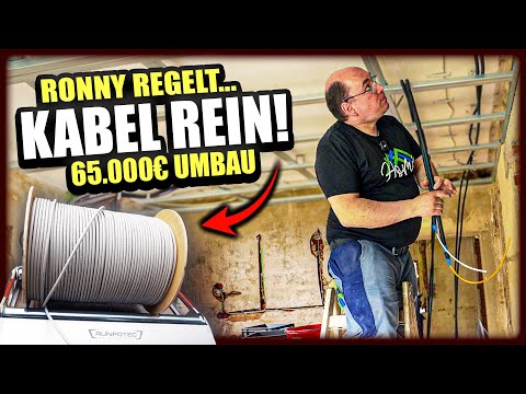 Thumbnail for Rohinstallation Elektrik: Kabel verlegen & Dosen setzen im 65.000 € Umbau! | Home Build Solution