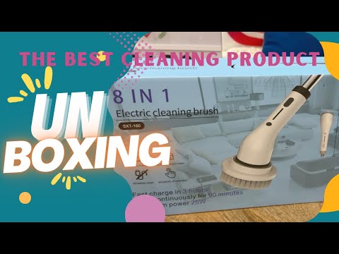 The Best Cleaning Product | 8 in One Electric Cleaning Brush