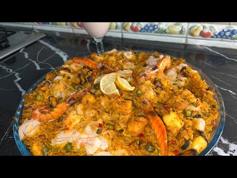 Thumbnail for بايلا بالدجاج و فواكه البحر???? بمذاق لا يقاوم +عصير منعش بالكريما ????