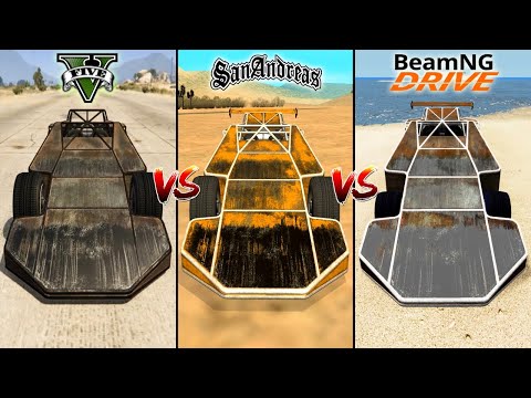 Thumbnail for GTA 5 RAMP BUGGY VS GTA SAN ANDREAS RAMP BUGGY VS BEAMNG RAMP BUGGY - WHICH IS BEST?