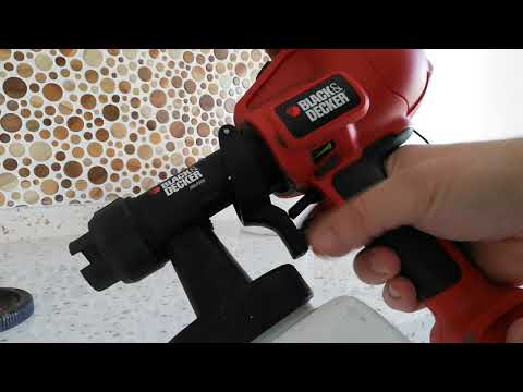 BOYA MAKİNESİ KULLANIMI  Black &amp; Decker 400W