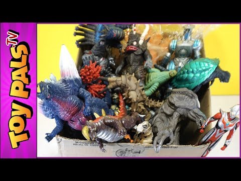 Thumbnail for 100+ KAIJU FIGURES: ULTRAMAN & GODZILLA Collection - What's in the Garage Sale Box?