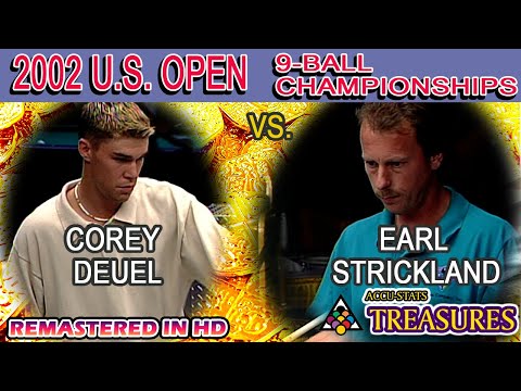 9-BALL: Corey DEUEL vs Earl STRICKLAND - 2002 27th U.S. OPEN 9-BALL CHAMPIONSHIPS