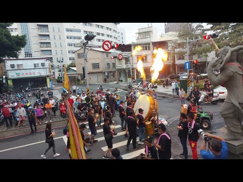 極限耍叉官將首~噴火轎前鼓～特殊跳法八家將～重現江湖 【高雄苓雅寮南聖宮天上聖母往港口宮進香回駕遶境】