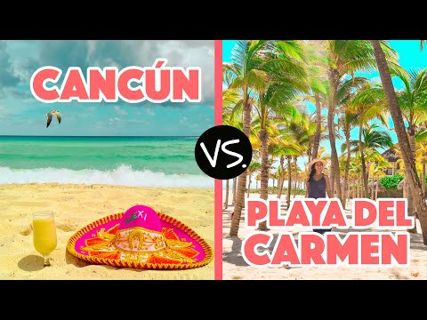 ¿Es mejor Playa del Carmen o Cancún? ¿Qué destino te recomiendo?