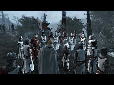 Assassin&apos;s Creed 1 - Altair vs Army of Templars [4K HD]