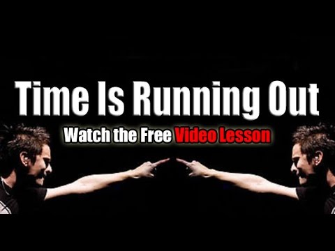 Time Is Running Out Groove - Drum Lesson