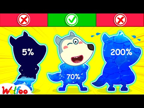 Stop, Wolfoo! Don&apos;t Drink Too Much Water - Learn Healthy Habits for Kids | Wolfoo Channel