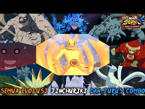 All Jinchuriki Awakening And Jutsu Combo Naruto Shippuden Ultimate Ninja Storm 4 Road To Boruto