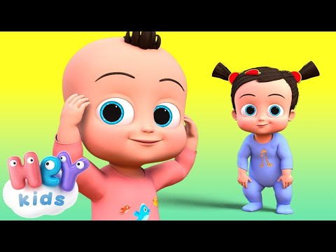 Baş Omuzlar Ve Diz Ve Ayak | Bebek Şarkıları Türkçe - HeyKids