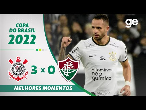 Thumbnail for CORINTHIANS 3 X 0 FLUMINENSE | MELHORES MOMENTOS | SEMIFINAL COPA DO BRASIL 2022 | ge.globo