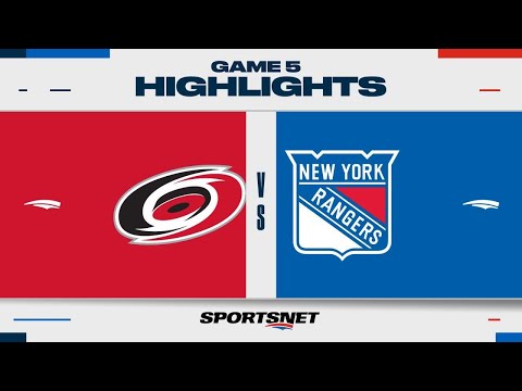 Thumbnail for NHL Game 5 Highlights | Hurricanes vs. Rangers - May 13, 2024
