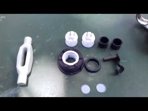 troca dos reparos da alavanca e da bucha do varão do celta