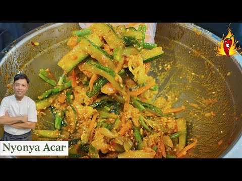 大家要求的Nyonya Acar娘惹阿扎终于出炉了 还没放隔夜就吃干净了 怎样好? | Mr. Hong Kitchen