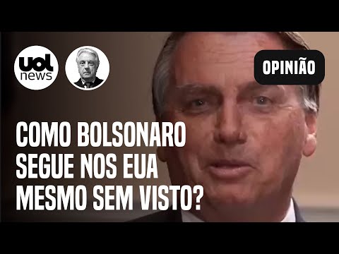Como Jair Bolsonaro segue nos EUA mesmo sem visto? Maierovitch: &apos;Significa fuga das investigações&apos;