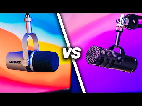 Thumbnail for Best Microphone for Podcasting & Live Streaming (Shure MV7 vs Samson Q9U Review)