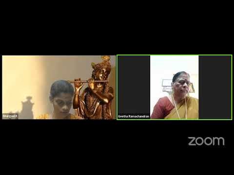 Thumbnail for Shrimad Bhagavad Gita | Chapter 11 | One-On-One-Session | Smt.Bhargavi.K | 08-Aug-24