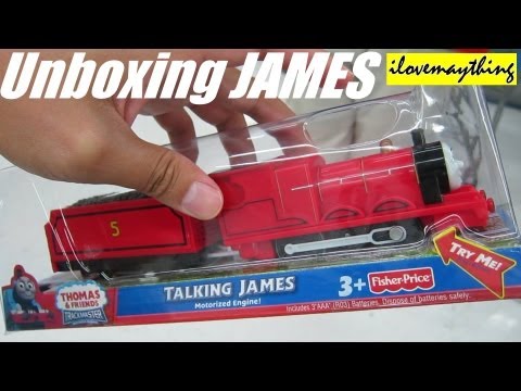 Thumbnail for Unboxing James - Talking James Trackmaster Motorized Engine