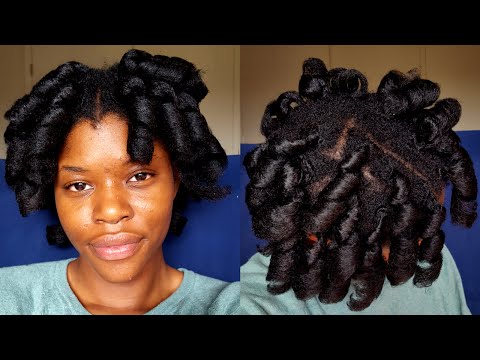 Thumbnail for TRYING OUT CURLFORMERS ON MY 4b/c NATURAL HAIR | HEATLESS CURLS