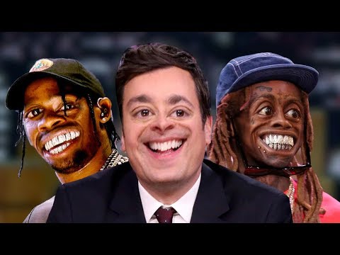 Lil Wayne &amp; Travis Scott Get Weird with Jimmy Fallon