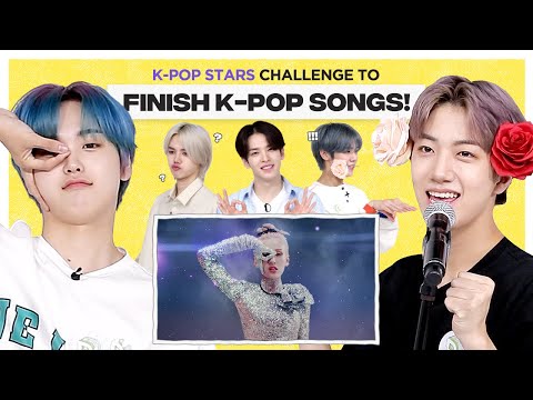 Can Kpop Group finish the lyrics of TWICE, MONSTA X, RED VELVET &amp; NCT DREAM?| FLC | CRAVITY