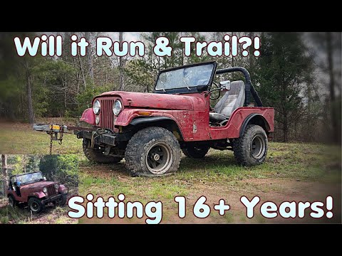 FORGOTTEN Jeep CJ5! Will it RUN & TRAIL after 16 Years?!