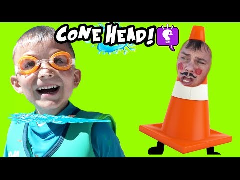 CONE HEAD Gives  Summer Surprise TOYS to HobbyKids!