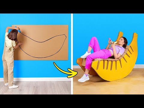 Thumbnail for أثاث تصنعه بنفسك من الكرتون! حرف سهلة تزين بها منزلك