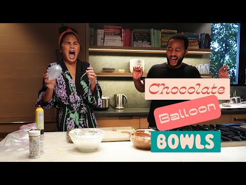 Chocolate Balloon Bowls vs. Chrissy Teigen