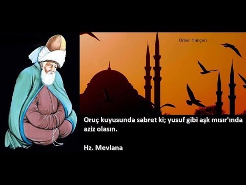 Mevlana Sözleri...Bize, gözün değil gönlün gördüğü ‘yürek’ gerek… Hz. Mevlana