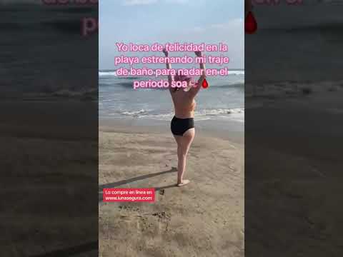 Thumbnail for la loca más feliz en mi periodo de vacaciones en la playa