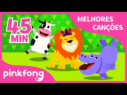 Thumbnail for Ação Animal e mais músicas infantis | + Compilação | Pinkfong Canções para crianças