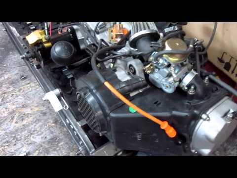 Thumbnail for Двигатель 150сс на снегоходе