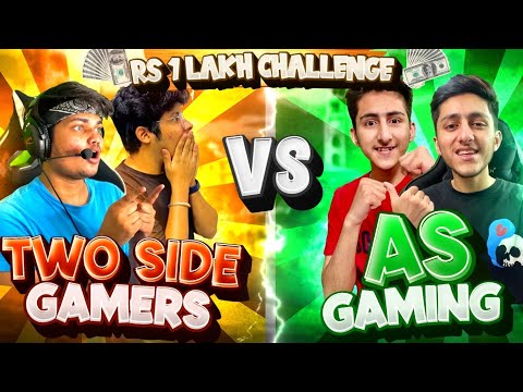 Two Side Gamers Vs As Gaming Brothers????????|| Winner Get&apos;s ₹1,00,000 -Garena Free Fire