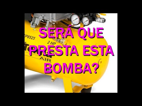 Compressor Tekna 24 Litros 2HP Ubx, Montagem, Óleo e Teste