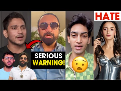 Thumbnail for “Purav Jha Bhag Gaya” Ajaz Khan Serious Warning to YouTubers!????, Chill Gamer Converted to Hindu?...